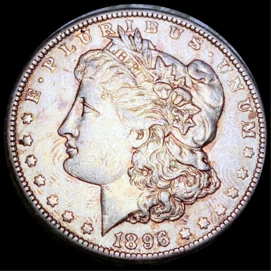 1896-O Morgan Silver Dollar CLOSELY UNCIRCULATED