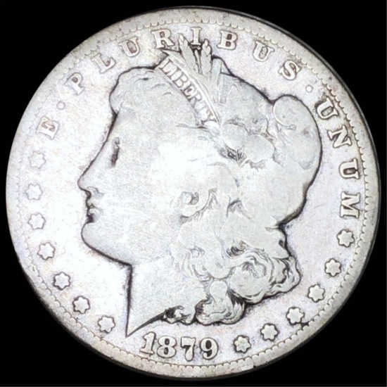 1879-CC Morgan Silver Dollar NICELY CIRCULATED