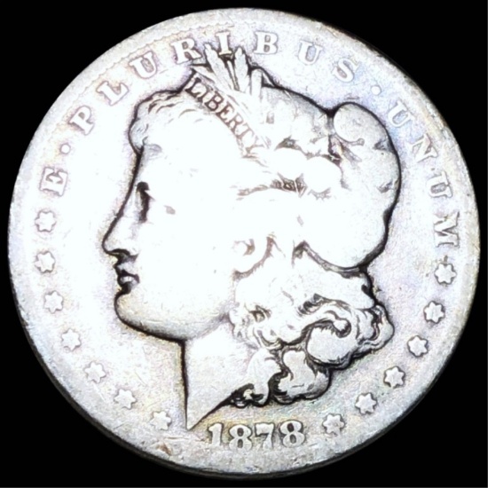 1878-CC Morgan Silver Dollar NICELY CIRCULATED