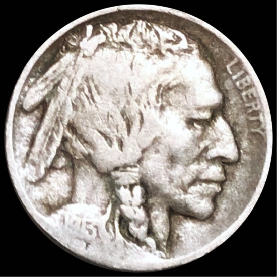 1913-D TY2 Buffalo Head Nickel NICELY CIRCULATED
