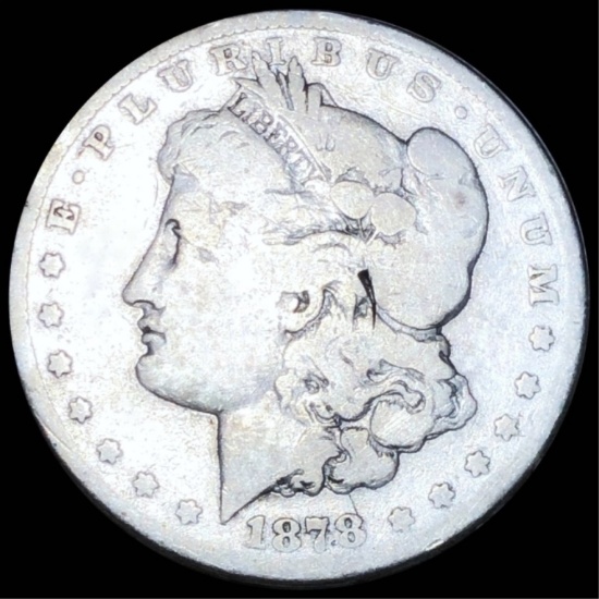 1878-CC Morgan Silver Dollar NICELY CIRCULATED