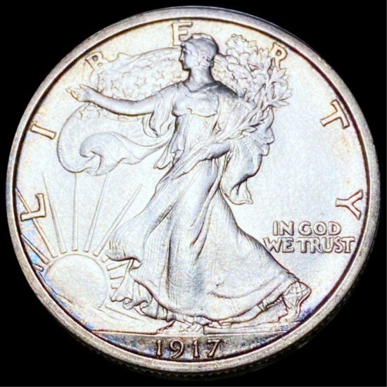 1917 Walking Liberty Half Dollar UNCIRCULATED