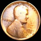 1909-S Lincoln Wheat Penny NICELY CIRCULATED