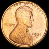 1924-D Lincoln Wheat Penny UNCIRCULATED