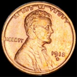 1912-D Lincoln Wheat Penny UNCIRCULATED