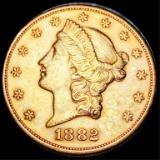1882-S $20 Gold Double Eagle UNCIRCULATED