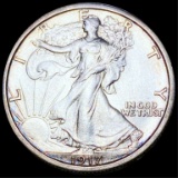 1917 Walking Liberty Half Dollar UNCIRCULATED