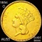 1854-O $3 Gold Piece CHOICE AU