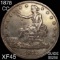 1878-CC Silver Trade Dollar LIGHT CIRC