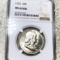 1952 Franklin Half Dollar NGC - MS 64 FBL