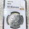 1882-O Morgan Silver Dollar NGC - AU53