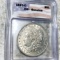 1897-O Morgan Silver Dollar ICG - GENUINE