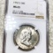 1953-S Franklin Half Dollar NGC - MS65