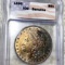 1896 Morgan Silver Dollar ICG - GENUINE