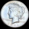 1921 Silver Peace Dollar NEARLY UNCIRCULATED