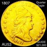 1807 $2.50 Gold Quarter Eagle CHOICE AU