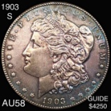 1903-S Morgan Silver Dollar CHOICE AU