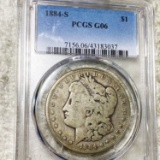 1884-S Morgan Silver Dollar PCGS - G06