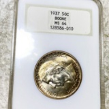 1937 Boone Half Dollar NGC - MS64