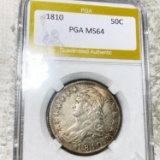 1810 Capped Bust Half Dollar PGA - MS64