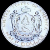 1920 Maine Half Dollar UNCIRCULATED