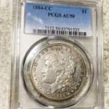 1884-CC Morgan Silver Dollar PCGS - AU50