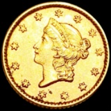 1853 Rare Gold Dollar UNCIRCULATED