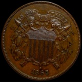 1865 Two Cent Piece UNCIRCULATED