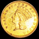 1857 Rare Gold Dollar UNCIRCULATED