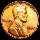 1955/55 DDO Lincoln Wheat Penny UNCIRCULATED