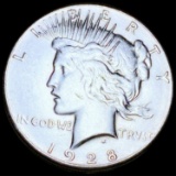 1928 Silver Peace Dollar UNCIRCULATED