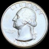 1932-S Washington Silver Quarter UNCIRCULATED