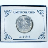 1982 Washington Half Dollar UNCIRCULATED