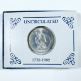 1982 Washington Half Dollar UNCIRCULATED