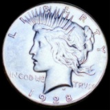 1928 Silver Peace Dollar UNCIRCULATED