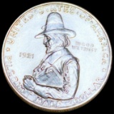 1921 Pilgrim Silver Half Dollar UNCIRCULATED