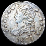 1820 Capped Bust Dime LIGHTLY CIRCULATED