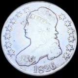 1826 Capped Bust Half Dollar NICELY CIRCULATED