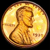 1939 Lincoln Wheat Penny GEM PROOF