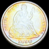 1890-S Seated Liberty Dime UNCIRCULATED
