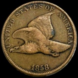 1858 Flying Eagle Cent NICELY CIRCULATED