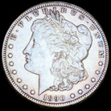 1890-CC Morgan Silver Dollar CLOSELY UNC