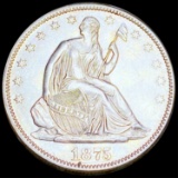 1875 Seated Half Dollar UNCIRCULATED