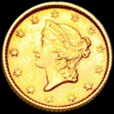 1853 Rare Gold Dollar UNCIRCULATED
