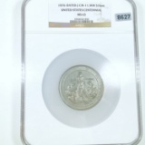 1876 United States Centennial NGC - MS63