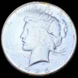 1925-S Silver Peace Dollar CLOSELY UNC