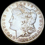 1893-CC Morgan Silver Dollar NICELY CIRCULATED