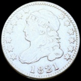 1821 Capped Bust Dime NICELY CIRCULATED