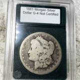 1881 Morgan Silver Dollar G4