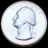 1932-S Washington Silver Quarter UNCIRCULATED